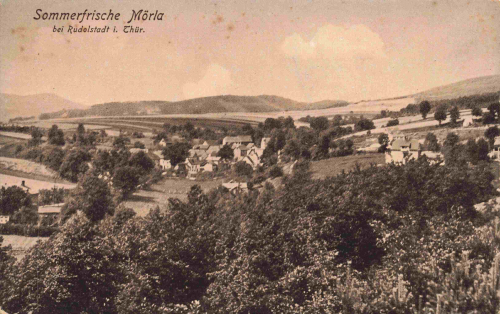 07407 Mörla Rudolstadt Totalansicht * um 1920