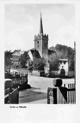 07407 Schaala Rudolstadt Kirche * 1954