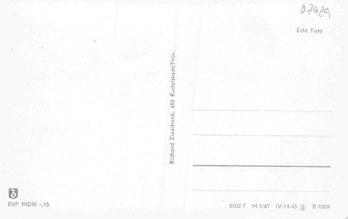 07429 Döschnitz Thüringer Wald * 1967