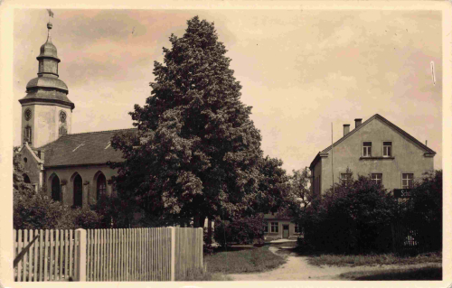 07580 Rueckersdorf Thueringen Landpoststempel Rueckersdorf Kreis Gera o um 1963