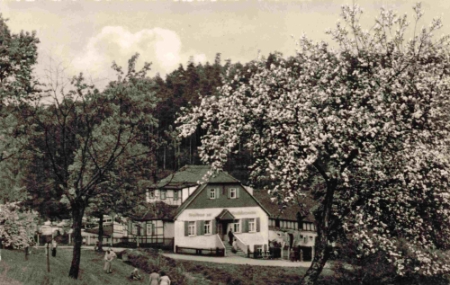 07639 Weißenborn Meuschkensmühle Mühltal o 1964