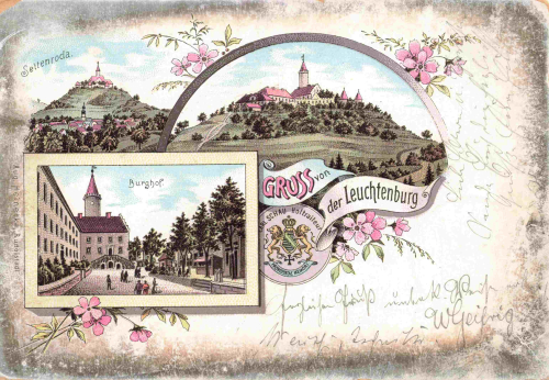 07768 Seitenroda Leuchtenburg Litho o 1897
