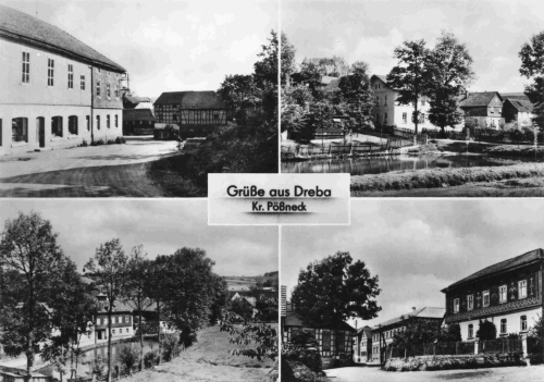 07806 Dreba Neustadt Orla Mehrbildkarte * 1969