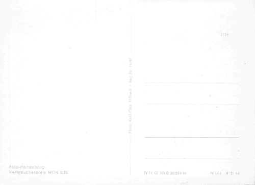 07806 Knau Neustadt an der Orla Konsum Landwarenhaus * 1964