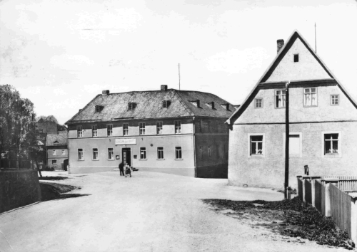 07806 Weira Thüringen Konsum Gaststätte o 1971