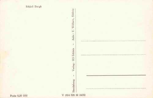 07907 Burgk Saale Schleiz Schloss * 1963