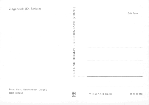 07924 Ziegenrück * 1980