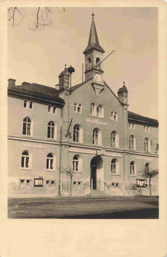 07926 Gefell Vogtland Rathaus * 1957