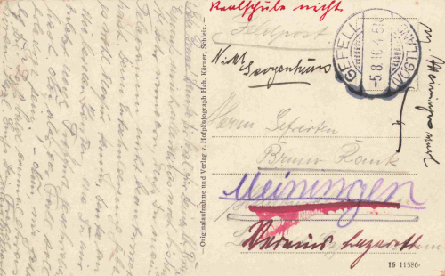07926 Göttengrün Gefell Bahnhofshotel o 1916