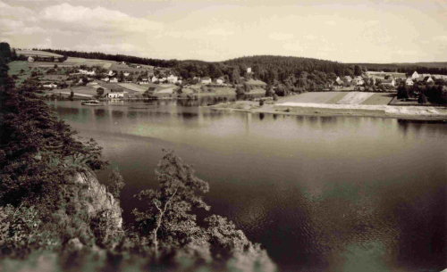 07356 Saaldorf Bad Lobenstein Stausee der Bleiloch-Saaletalsperre * 1959