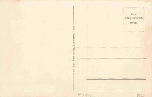07929 Ebersdorf (Thuringia) – Street * around 1930