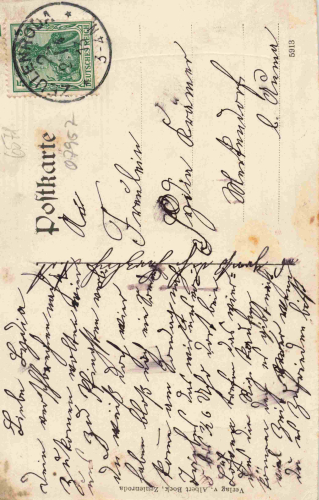 07957 Neuärgerniß Gasthof Schultheiss Oberförsterei o 1913