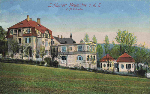 07973 Neumühle Elster Cafe Rohleder o 1927