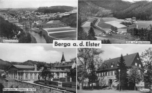 07980 Berga Elster Mehrbildkarte o 1971