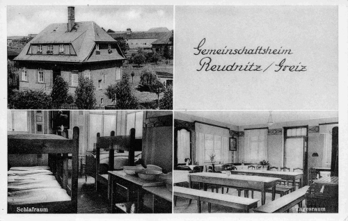 07987 Reudnitz Mohlsdorf-Teichwolframsdorf Gemeinschaftshaus * um 1940