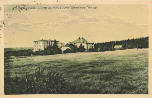 07987 Teichwolframsdorf Erholungsheim o 1926