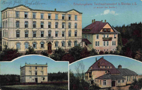 07987 Teichwolframsdorf Erholungsheim o 1920