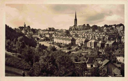 08223 Falkenstein Vogtland Totalansicht * 1958