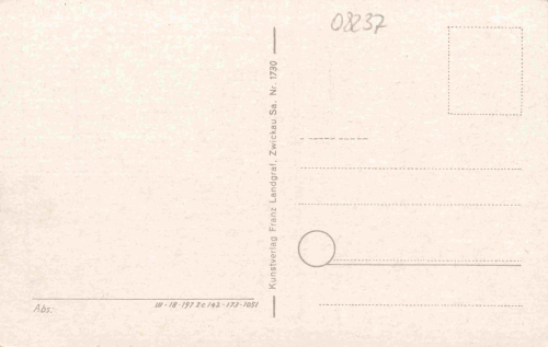 08237 Wernesgrün Vogtland Kirche * um 1950