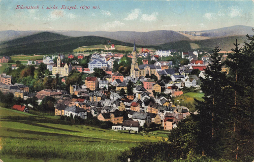 08309 Eibenstock Erzgebirge o 1918