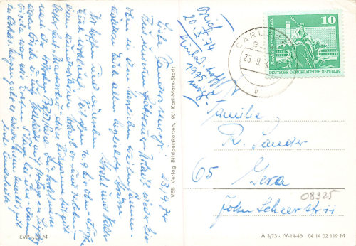 08325 Carlsfeld o 1974