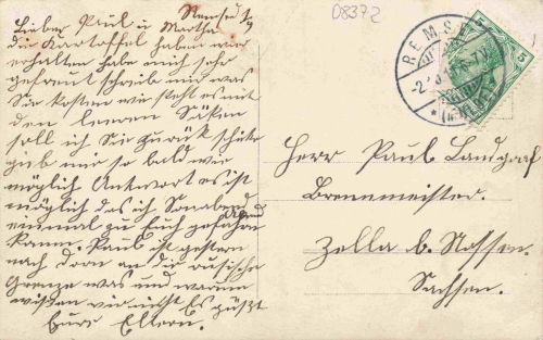 08373 Remse Mulde Bauernhof Echtfotokarte o 1911