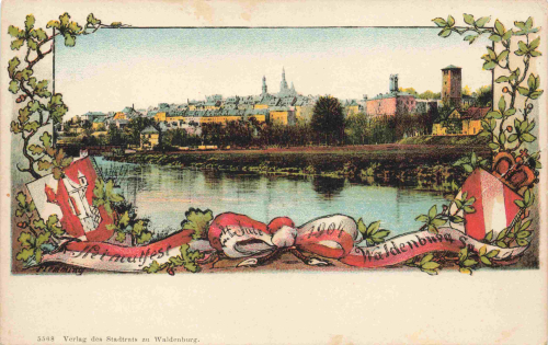 08396 Waldenburg Sachsen Heimatfest 1904 *