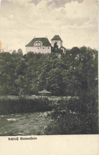 09629 Bieberstein Reinsberg Schloss * um 1920