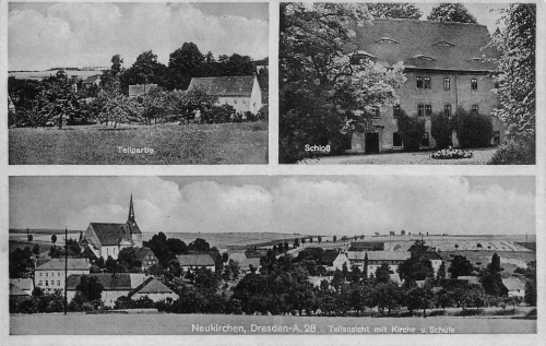 09629 Neukirchen Reinsberg Mehrbildkarte o 1940