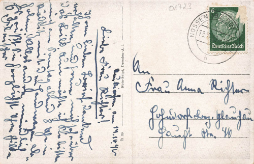 09629 Neukirchen Reinsberg Mehrbildkarte o 1940