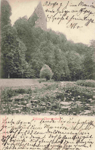 09629 Oberreinsberg Sachsen Schloss o 1905