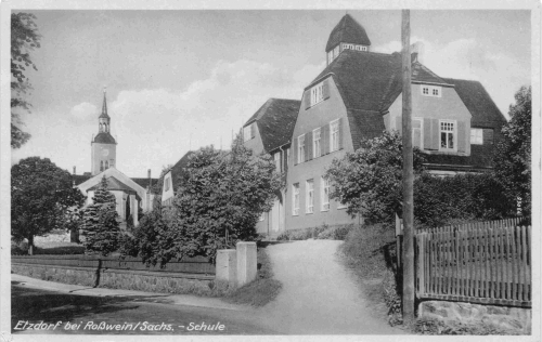 09661 Etzdorf Striegistal Sachsen Schule o 1942