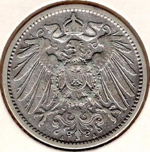 1 Mark 1903 A German Empire Silver Coin