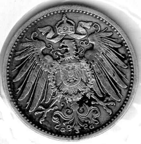 1 Mark 1903 D German Empire Silver Coin