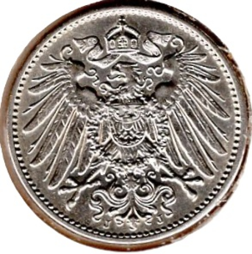 1 Mark 1913 J Deutsches Kaiserreich Silbermünze