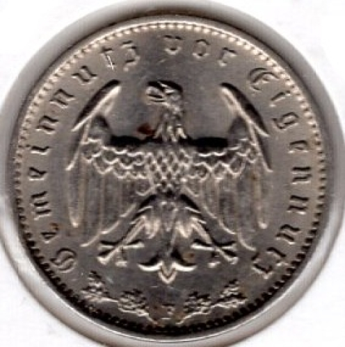 1 Reichsmark 1934 F Drittes Reich