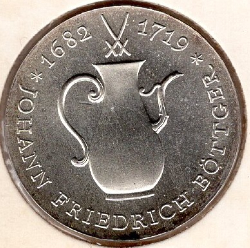 10 Mark GDR 1969 Johann Friedrich Boettger