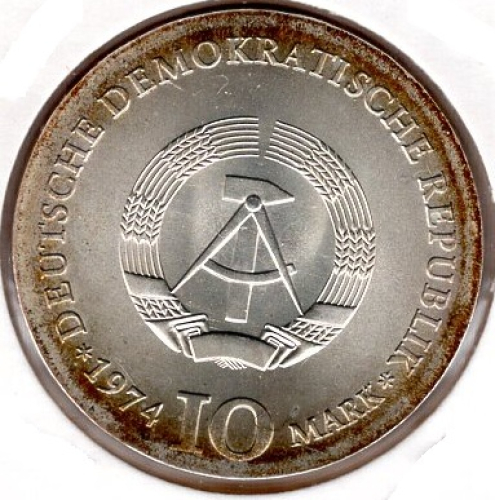 10 Mark GDR 1974 Caspar David Friedrich