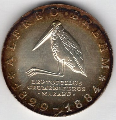 10 Mark GDR 1984 Alfred Brehm