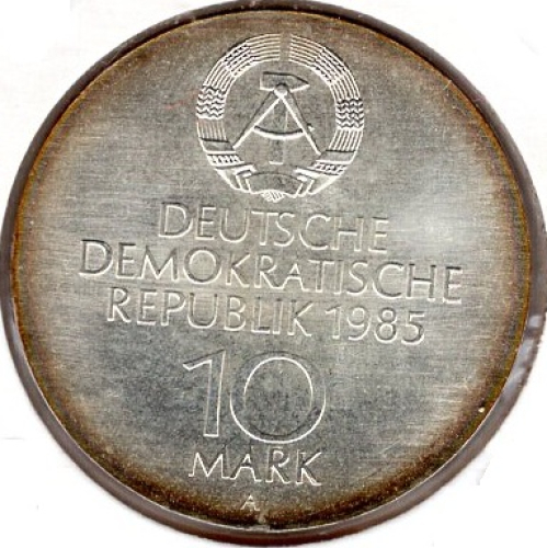 10 Mark GDR 1985 Semperoper Dresden
