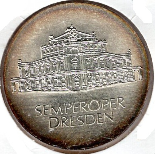 10 Mark GDR 1985 Semperoper Dresden