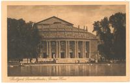 Stuttgart State Theater Grosses Haus, * approx. 1920