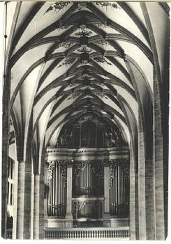 09599 Freiberg Dom mit Silbermannorgel, *ca. 1980