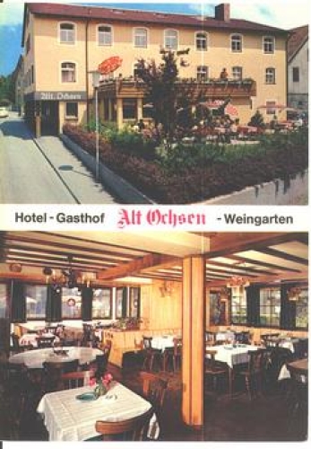 88353 Weingarten Hotel-Gasthof "Alt Ochsen" * ca. 1960