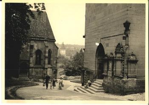 71334 Waiblingen Michaeliskirche Nonnenkapelle o 20.10.1953