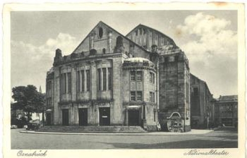 Osnabrück  Nationaltheater, * ca. 1920