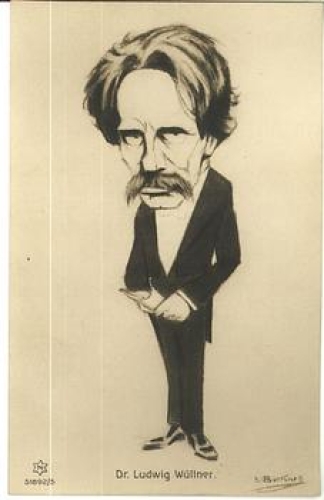 dr Ludwig Wüllner opera singer * around 1920