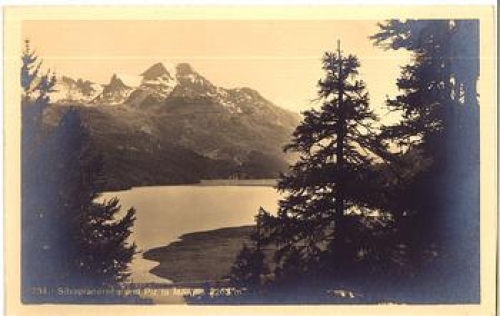 Silvaplanersee und Piz la Margna *ca. 1930