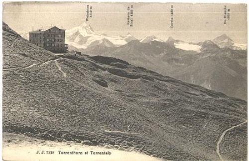 Torrenthorn et Torrentalp o 21.8.1910