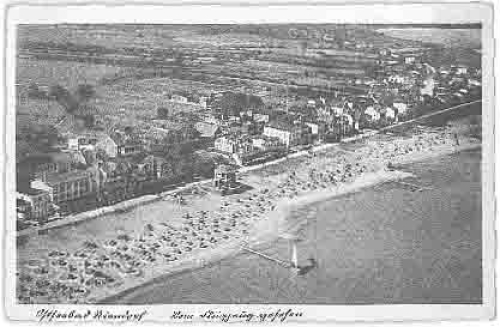 Ostseebad Niendorf Luftansicht o 15.8.39